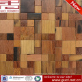 china manufacture mixed rustic wood mosaic tile barroom wall decoration